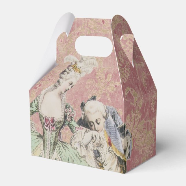 Queen Marie Antoinette (More Options) - Favor Boxes (Front Side)