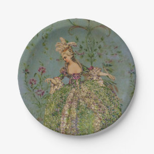 Queen Marie Antoinette (More Options) - Paper Plates