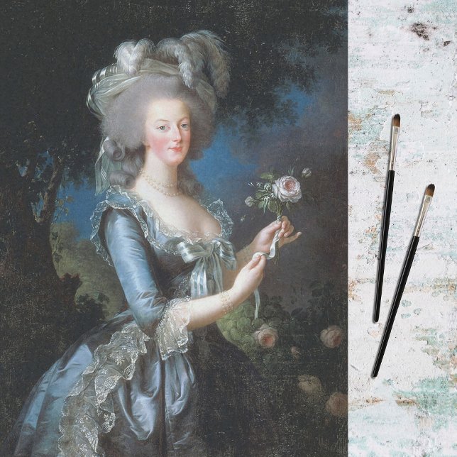Queen Marie Antoinette of France by Le Brun Tissue Paper (Creator Uploaded)