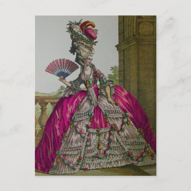 Queen Marie Antoinette ~ Postcard / Invitations (Front)