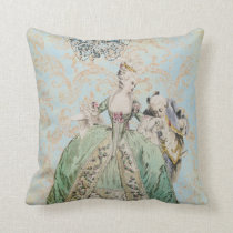 Queen Marie Antoinette - Throw Pillow