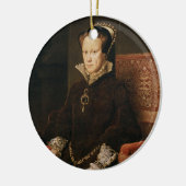 Queen Mary I of England Maria Tudor by Antonis Mor Ceramic Ornament (Left)