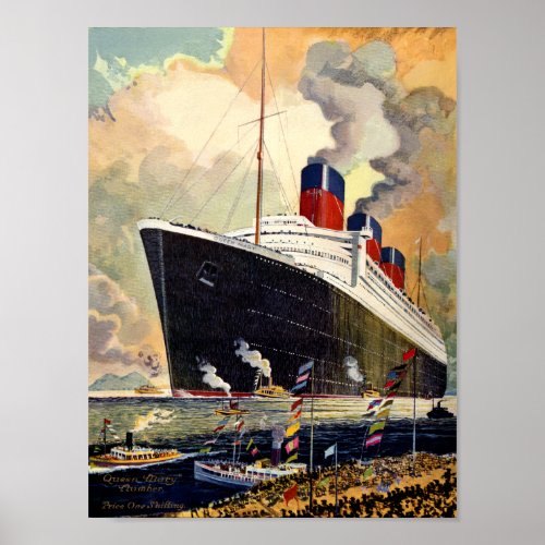 Queen Mary Poster