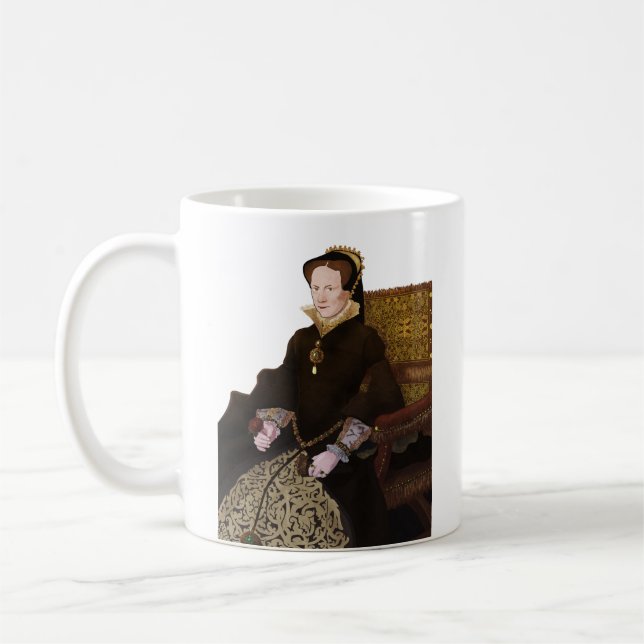 Queen Mary Tudor Coffee Mug (Left)