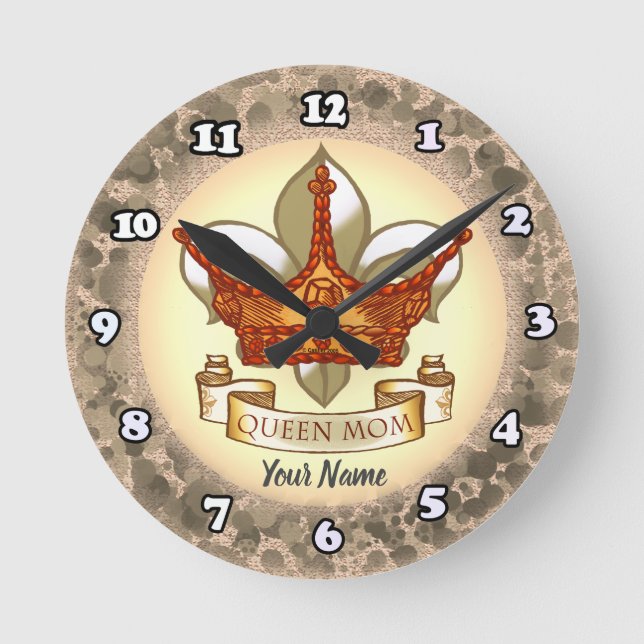 Queen Mom Clock (Front)