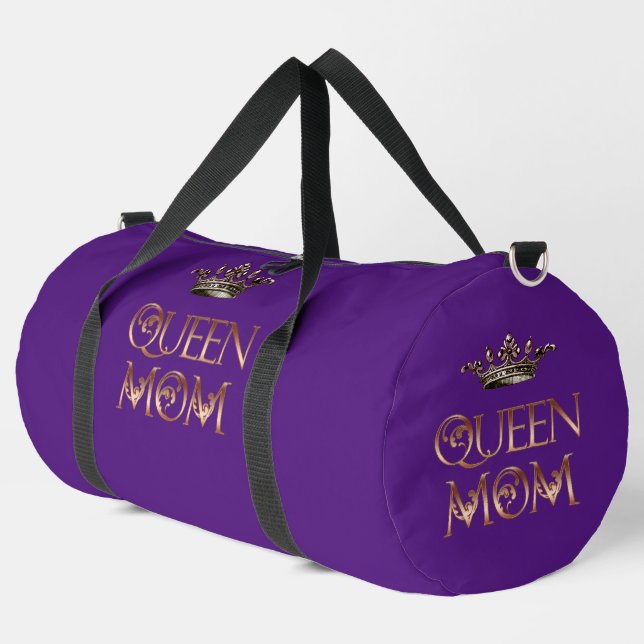 Queen Mom Duffle Bag (Left Corner)