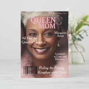 Queen Mom Magazine Cover  Holiday Card