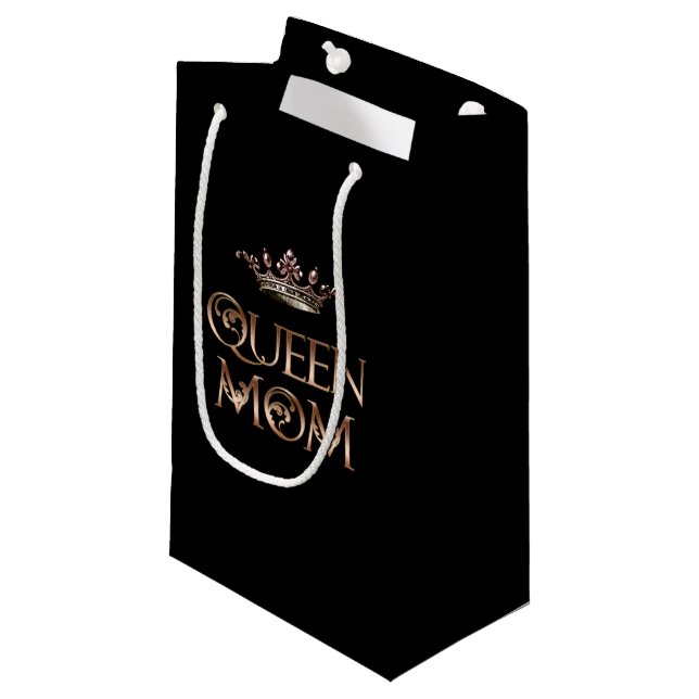 Queen Mom Small Gift Bag (Front Angled)