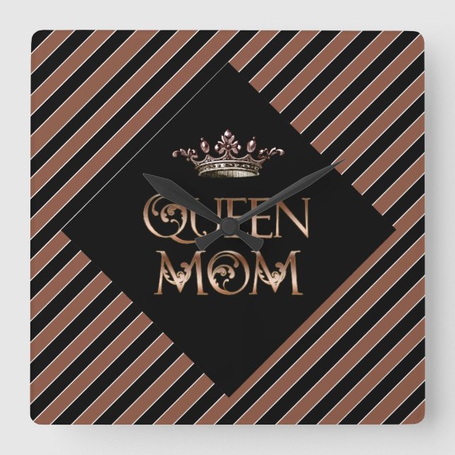 Queen Mom Wall Clock (Front)