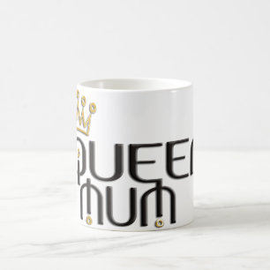 Queen Mum / gold crown Coffee Mug
