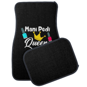 Queen Nail Artist Car Floor Mat