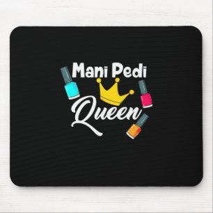 Queen Nail Artist Mouse Pad