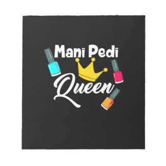 Queen Nail Artist Notepad