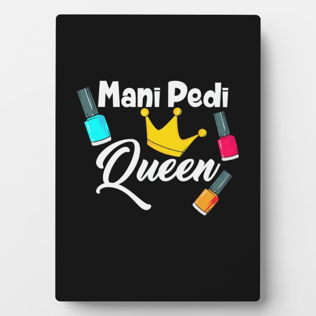 Queen Nail Artist Plaque (Front)