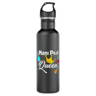 Queen Nail Artist Stainless Steel Water Bottle