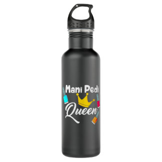 Queen Nail Artist Stainless Steel Water Bottle