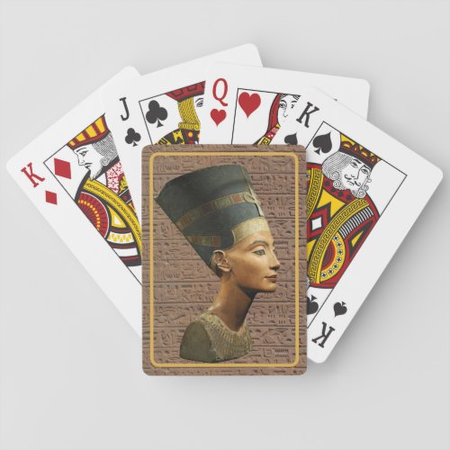 Queen Nefertiti Ancient Royal Playing Cards 