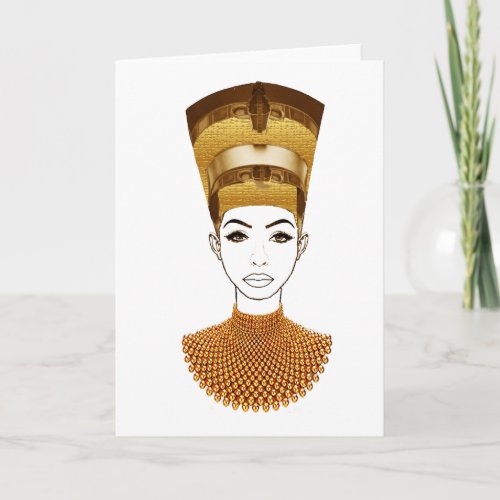 Queen Nefertiti Card
