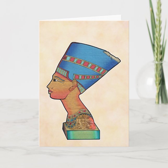 Queen Nefertiti Card (Front)