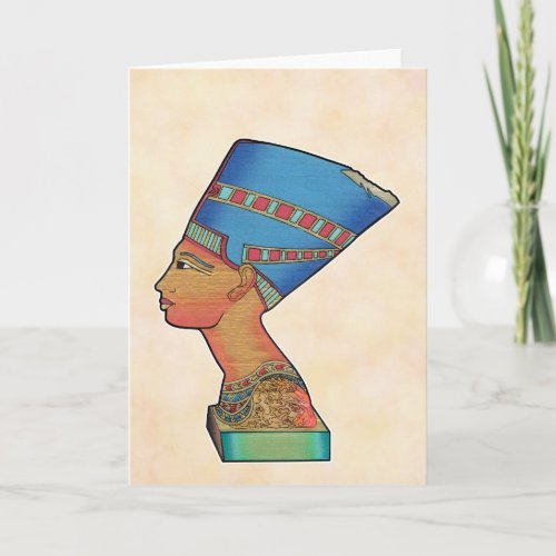 Queen Nefertiti Card