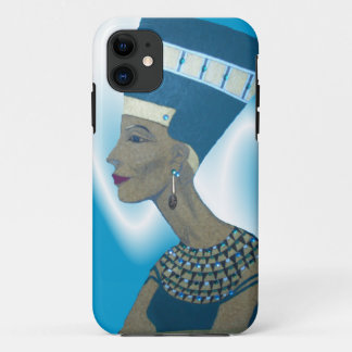 QUEEN NEFERTITTI by D. MARQUIS iPhone 11 Case