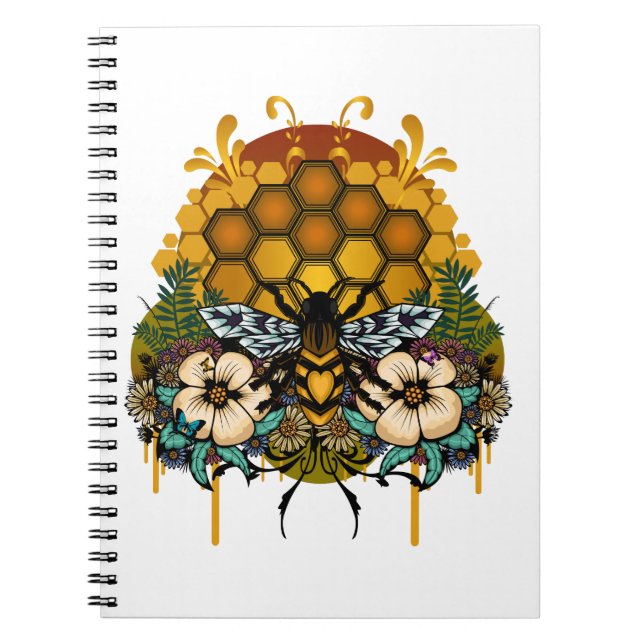 Queen Of Bees Notebook (Front)