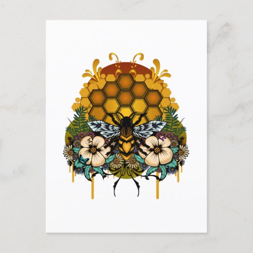 Queen Of Bees Postcard
