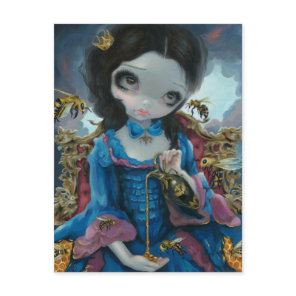 "Queen of Bees" Postcard