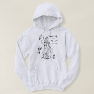 Queen of Belly Dance Basic Hoodie Sweatshirt