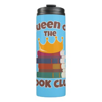 Queen Of Book Club Epic Reader Fun Logo