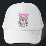 Queen of Bunco Trucker Hat<br><div class="desc">Who is the Queen of Bunco.  Items says "Let the good times roll". Fun gift or prize.</div>