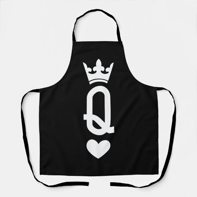 Queen of cards apron (Front)