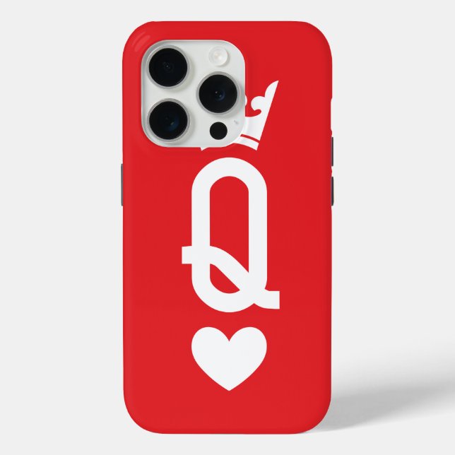 Queen of cards Case-Mate iPhone case (Back)