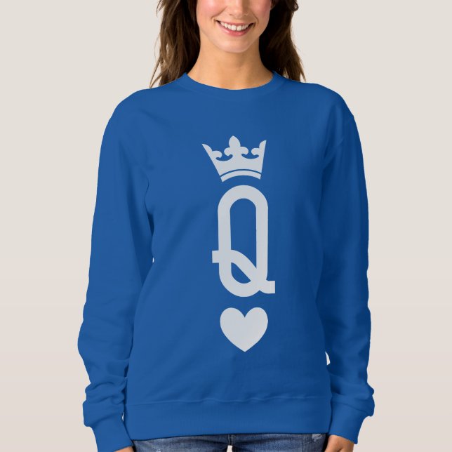 Queen of cards sweatshirt (Front)