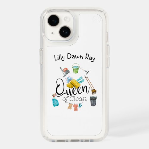 Queen Of Clean Speck iPhone 14 Case