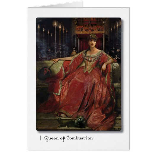 Queen of Combustion Cards (Front)