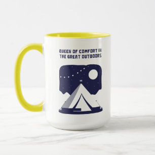 Queen of Comfort Great Outdoors Glamping Mug