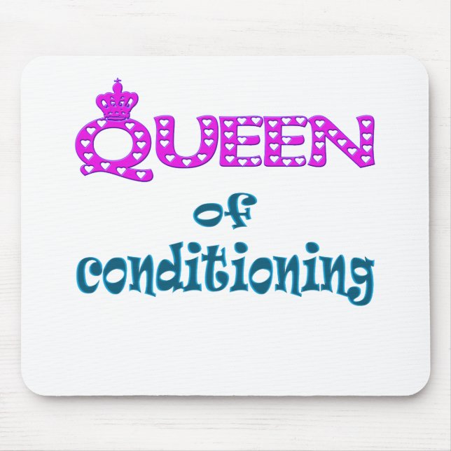 Queen of Conditioning Mouse Pad (Front)