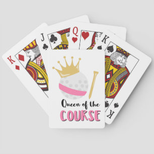 Queen Of Course Poker Cards