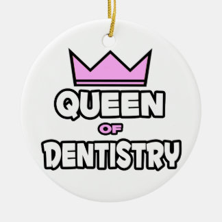 Queen of Dentistry Ceramic Ornament