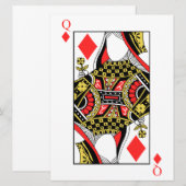 Queen of Diamonds - Add Your Image (Front/Back)