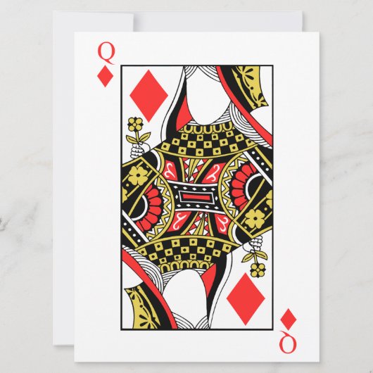 Queen of Diamonds - Add Your Image (Front)