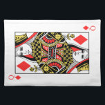 Queen of Diamonds Placemat<br><div class="desc">Search "wowsmiley" for more products like this one.</div>
