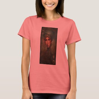 Queen Of Diamonds Ringer T-shirt by woodyrye at Zazzle