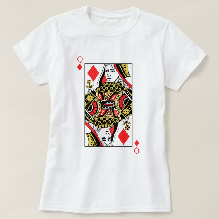 queen of diamonds tshirt