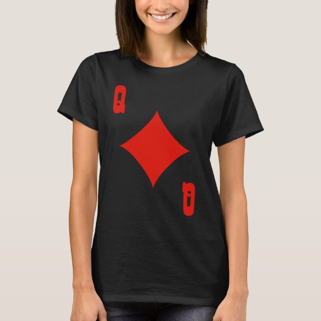 Queen of Diamonds T-Shirt (Front)