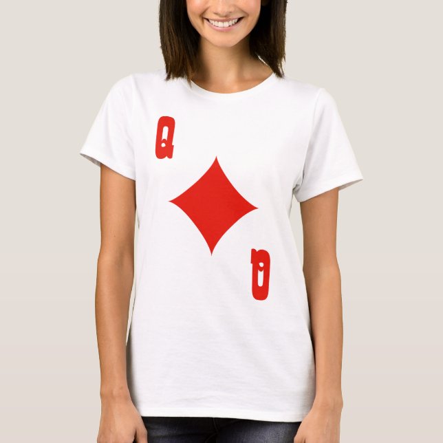 Queen of Diamonds T-Shirt (Front)