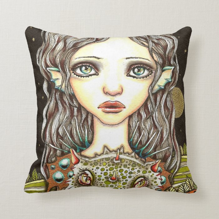 Queen of Dragons Pillow