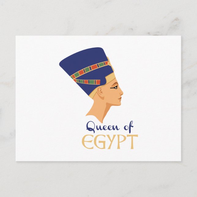 Queen Of Egypt Postcard (Front)