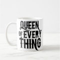 Retro sottobicchiere Queen of Fucking Everything